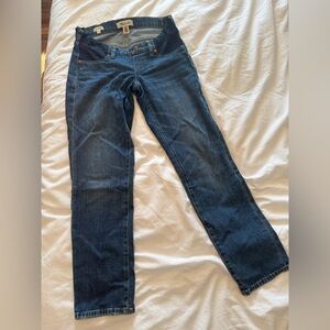 Madewell Maternity Side-Panel Slim Boyjean